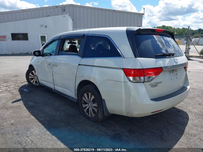 2014 HONDA ODYSSEY EX-L - 5FNRL5H63EB061646