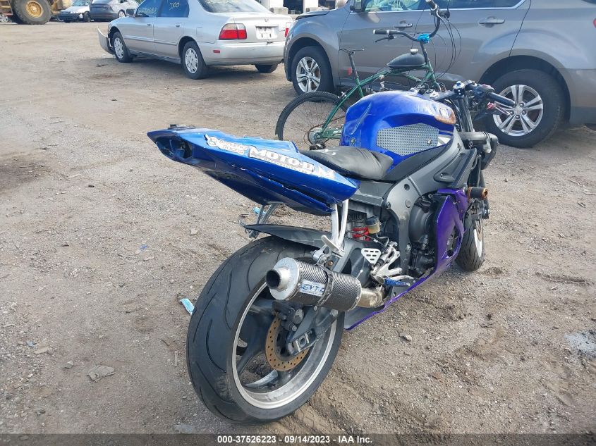2004 YAMAHA YZFR6 L JYARJ06E44A014762