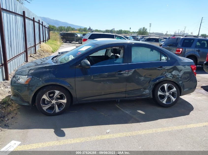 2020 CHEVROLET SONIC PREMIER - 1G1JF5SBXL4110411