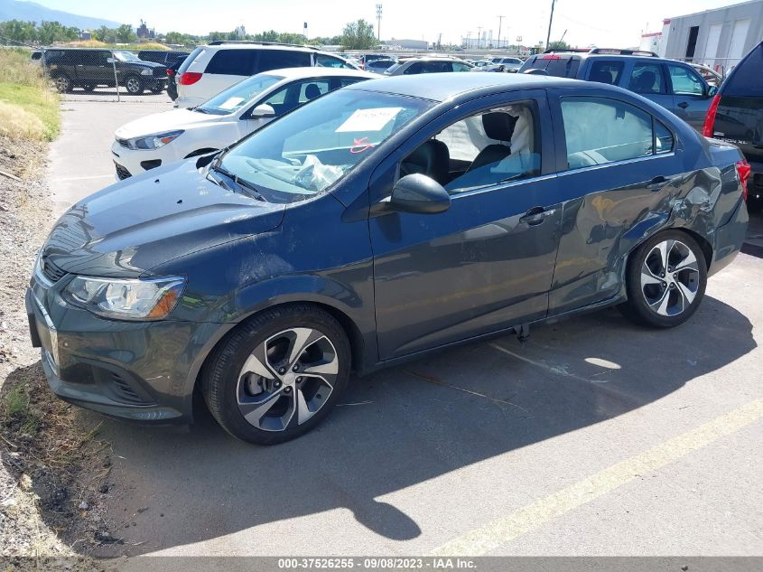 2020 CHEVROLET SONIC PREMIER - 1G1JF5SBXL4110411