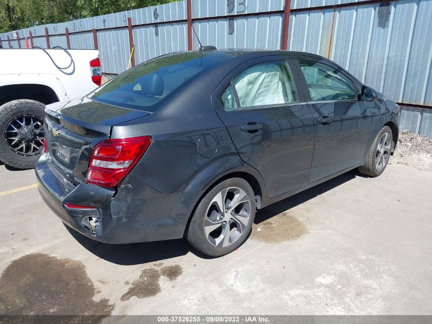 2020 CHEVROLET SONIC PREMIER - 1G1JF5SBXL4110411