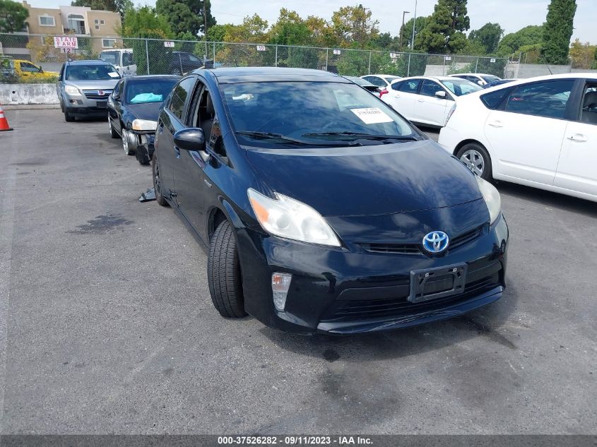 2013 TOYOTA PRIUS ONE/TWO/THREE/FOUR/FIVE - JTDKN3DU9D5543865