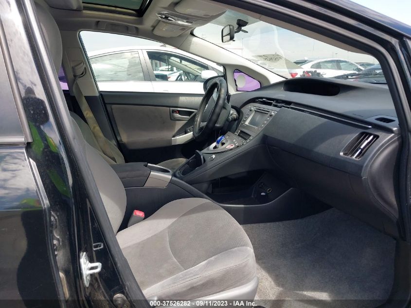2013 TOYOTA PRIUS ONE/TWO/THREE/FOUR/FIVE - JTDKN3DU9D5543865