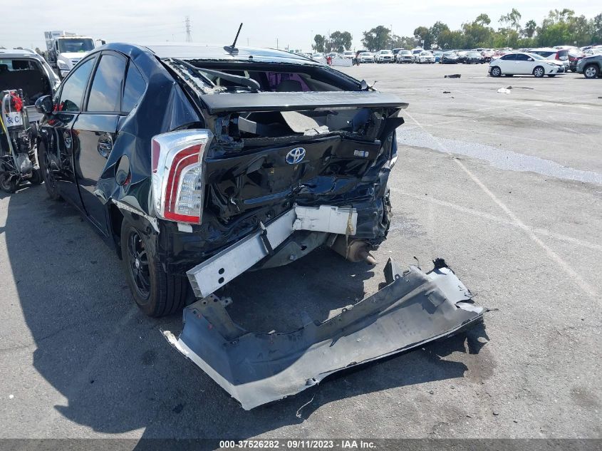 2013 TOYOTA PRIUS ONE/TWO/THREE/FOUR/FIVE - JTDKN3DU9D5543865