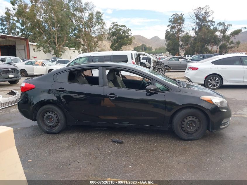 2016 KIA FORTE LX - KNAFK4A62G5539387