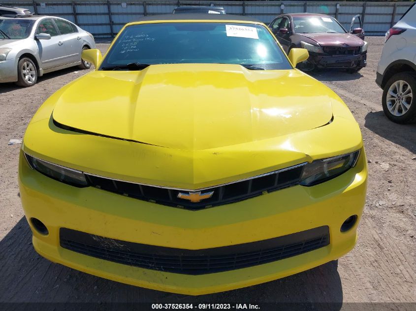 2014 CHEVROLET CAMARO LT - 2G1FB3D38E9232555