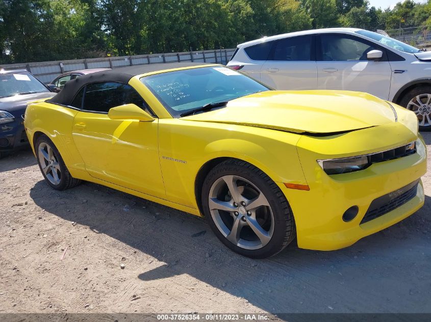 2014 CHEVROLET CAMARO LT - 2G1FB3D38E9232555