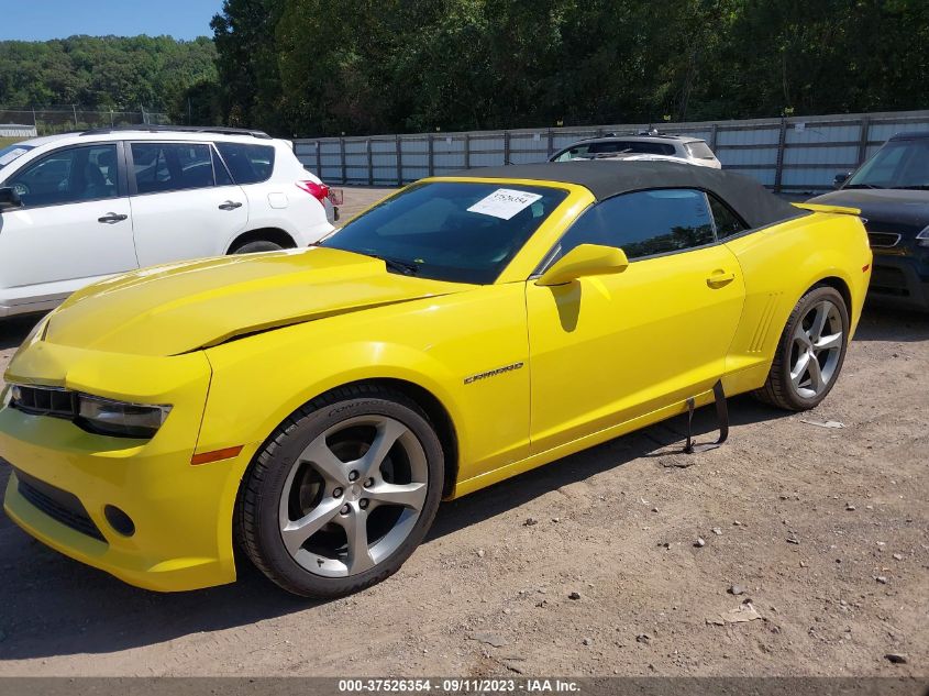 2014 CHEVROLET CAMARO LT - 2G1FB3D38E9232555