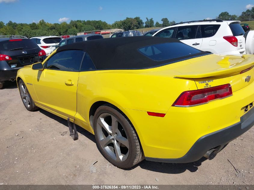 2014 CHEVROLET CAMARO LT - 2G1FB3D38E9232555
