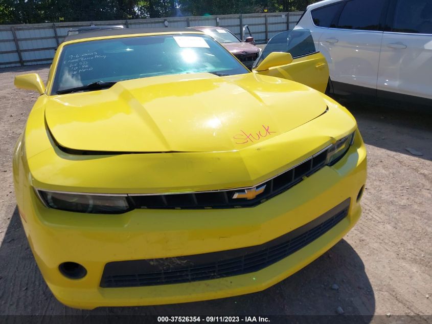 2014 CHEVROLET CAMARO LT - 2G1FB3D38E9232555
