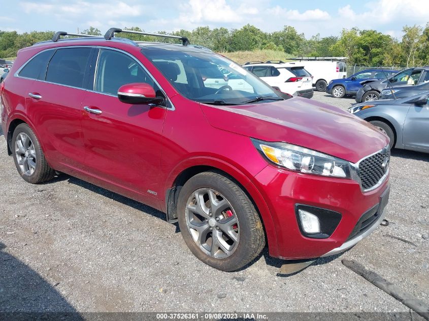 2016 KIA SORENTO SX - 5XYPKDA51GG112367