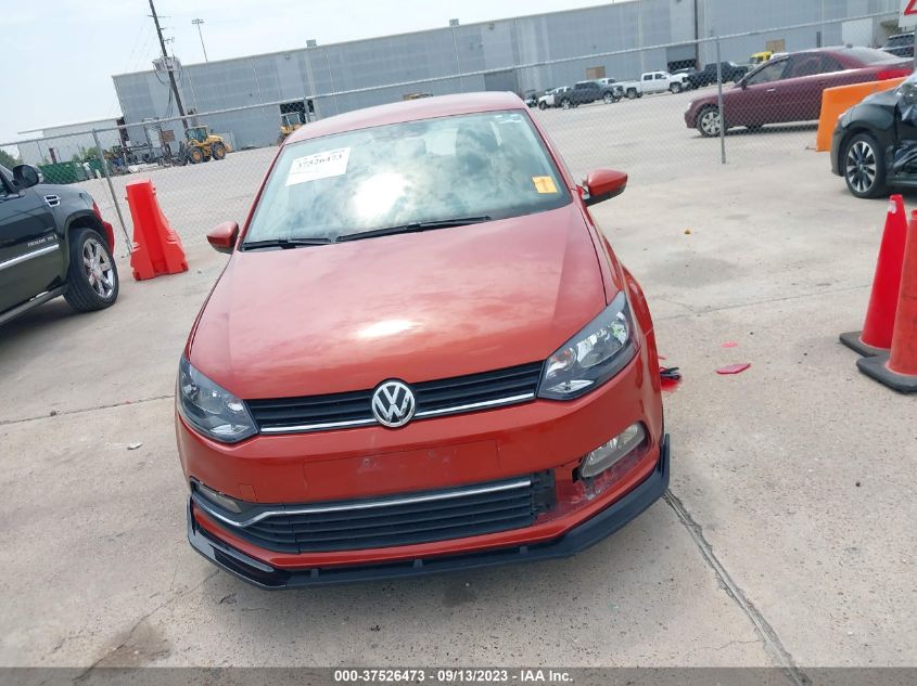 2016 VOLKSWAGEN POLO MEX612604GT041127