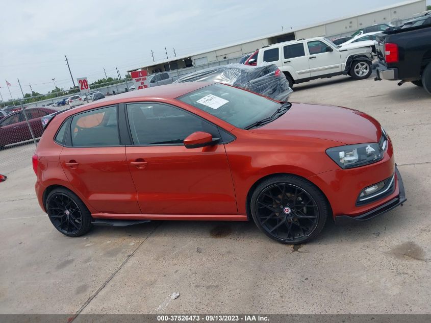 2016 VOLKSWAGEN POLO MEX612604GT041127