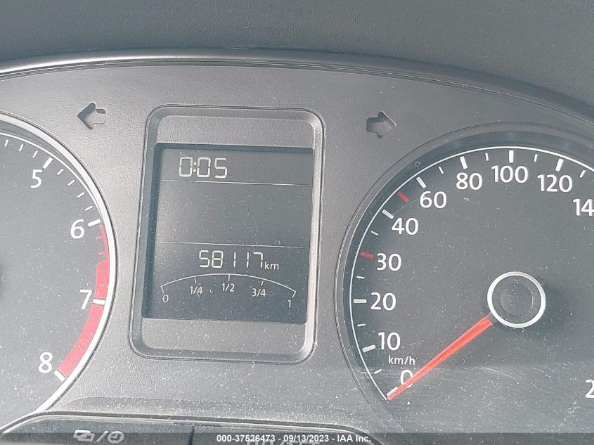 2016 VOLKSWAGEN POLO MEX612604GT041127