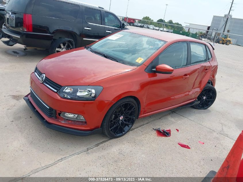 2016 VOLKSWAGEN POLO MEX612604GT041127