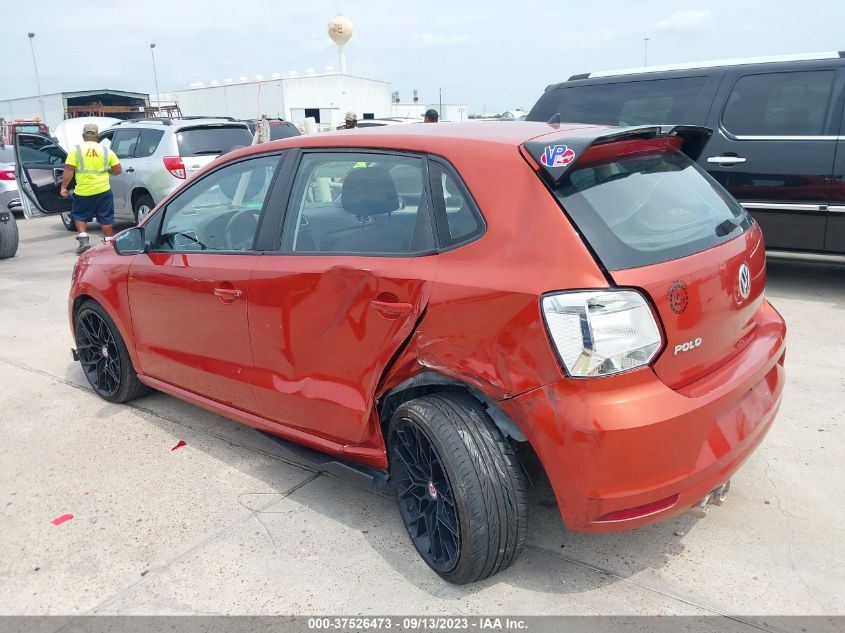 2016 VOLKSWAGEN POLO MEX612604GT041127