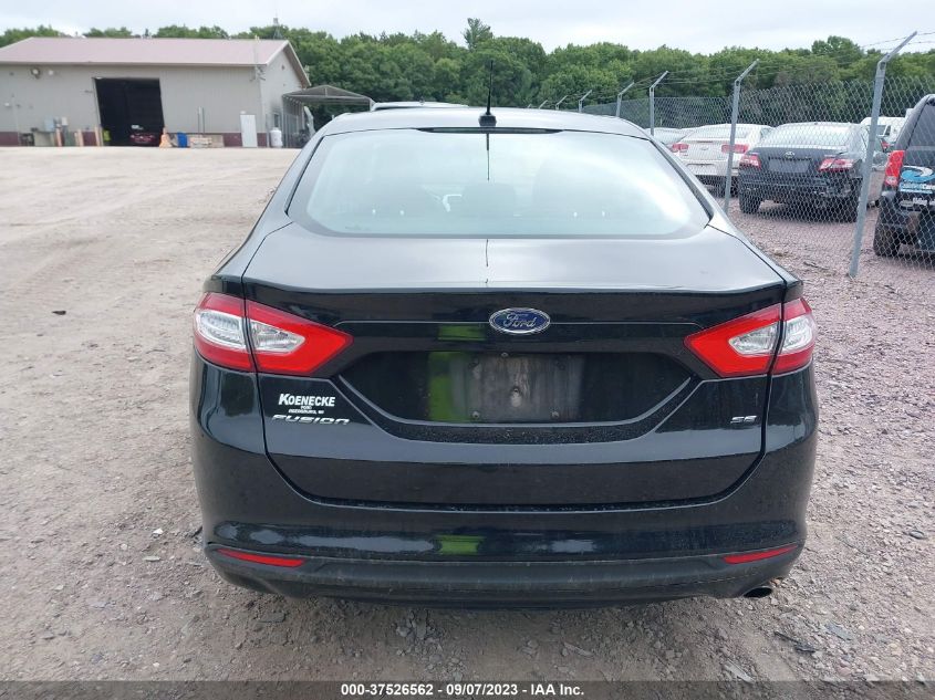 2016 FORD FUSION SE - 3FA6P0H71GR355752