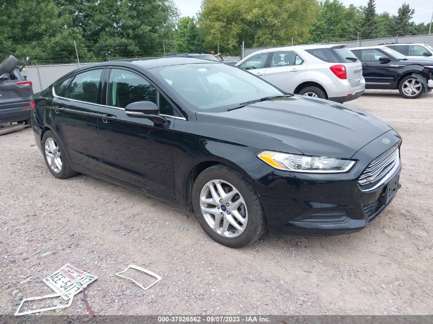 2016 FORD FUSION SE - 3FA6P0H71GR355752