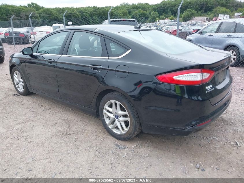 2016 FORD FUSION SE - 3FA6P0H71GR355752