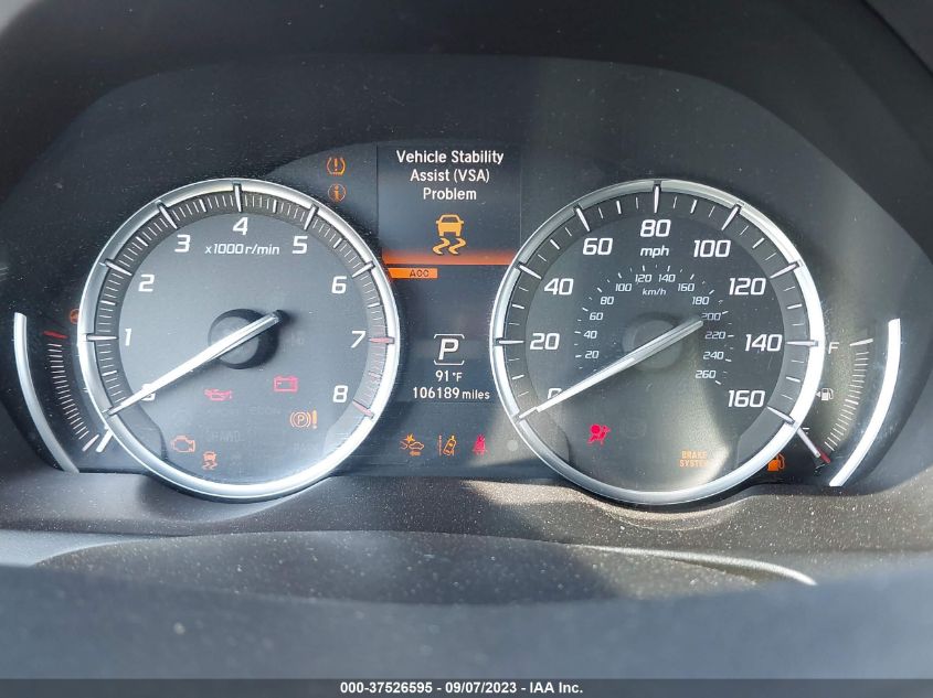 2015 ACURA TLX V6 ADVANCE - 19UUB2F77FA023517
