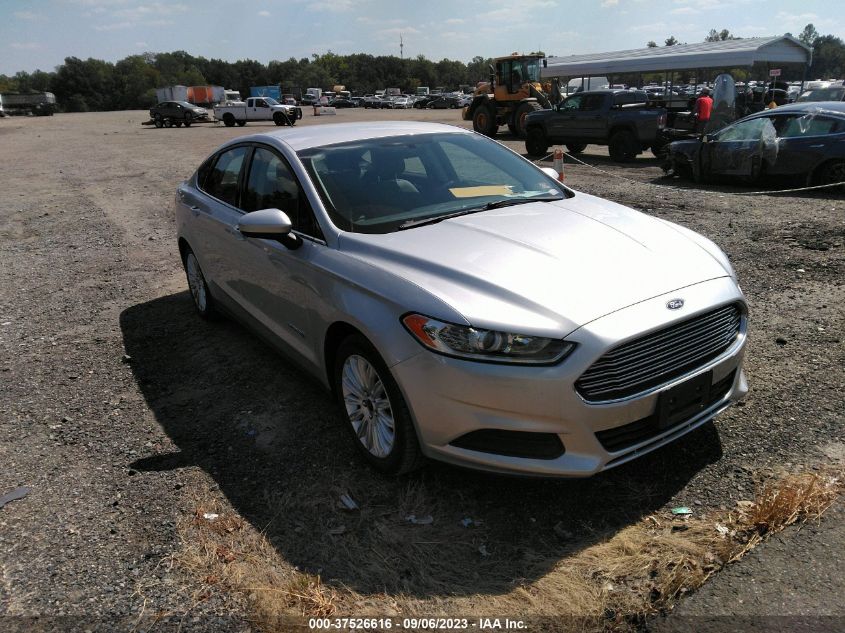 2015 FORD FUSION S HYBRID - 3FA6P0UUHFR132611