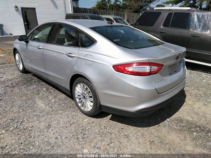 2015 FORD FUSION S HYBRID - 3FA6P0UUHFR132611