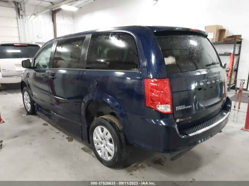 2015 DODGE GRAND CARAVAN SE - 2C7WDGBG6FR686080