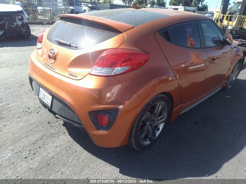 2015 HYUNDAI VELOSTER TURBO - KMHTC6AE4FU223222
