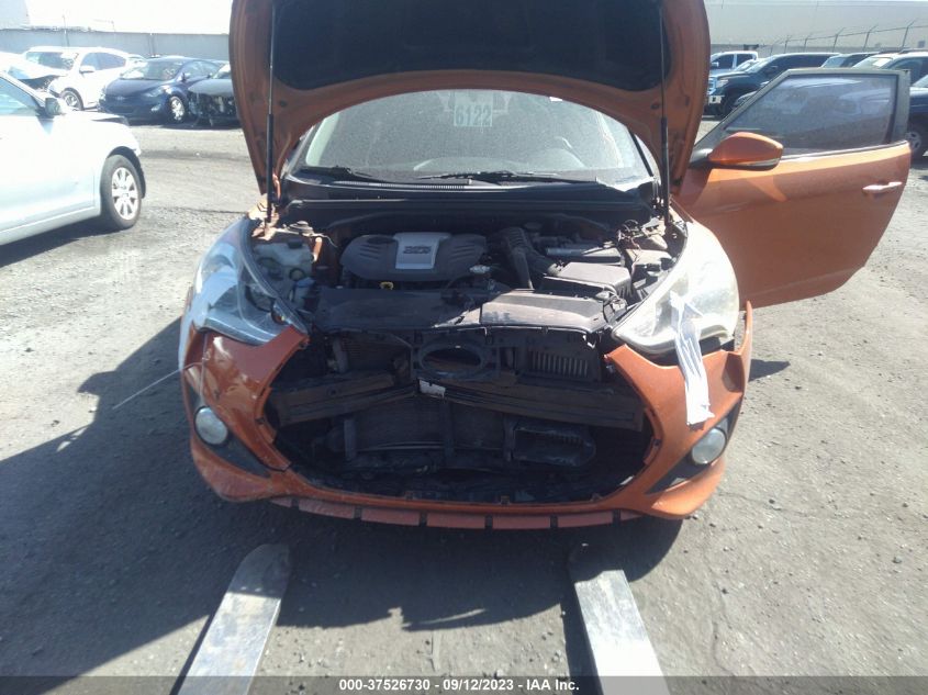 2015 HYUNDAI VELOSTER TURBO - KMHTC6AE4FU223222