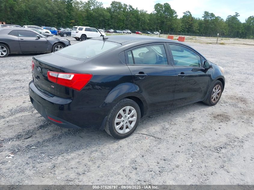 2013 KIA RIO LX - KNADM4A33D6237474