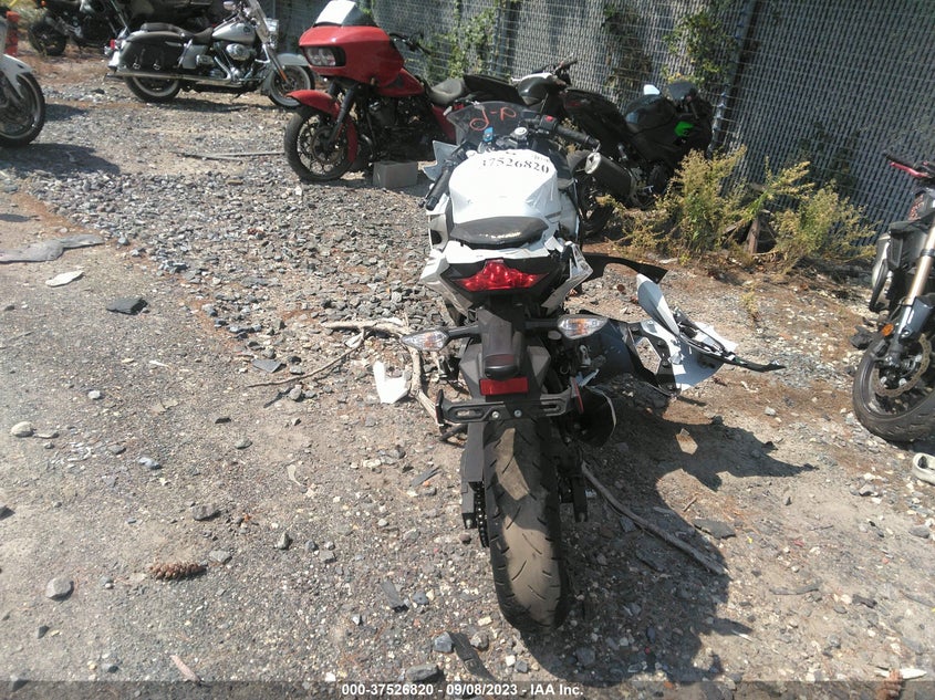 VIN JKAEXKH10PDAR4620 2023 KAWASAKI EX400