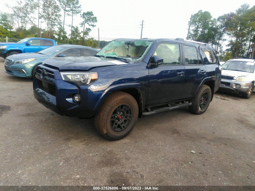VIN JTEEU5JR2P5291050 2023 TOYOTA 4RUNNER SR5