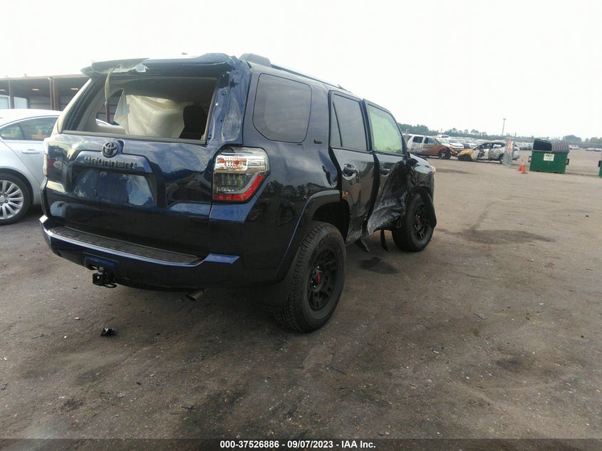 VIN JTEEU5JR2P5291050 2023 TOYOTA 4RUNNER SR5