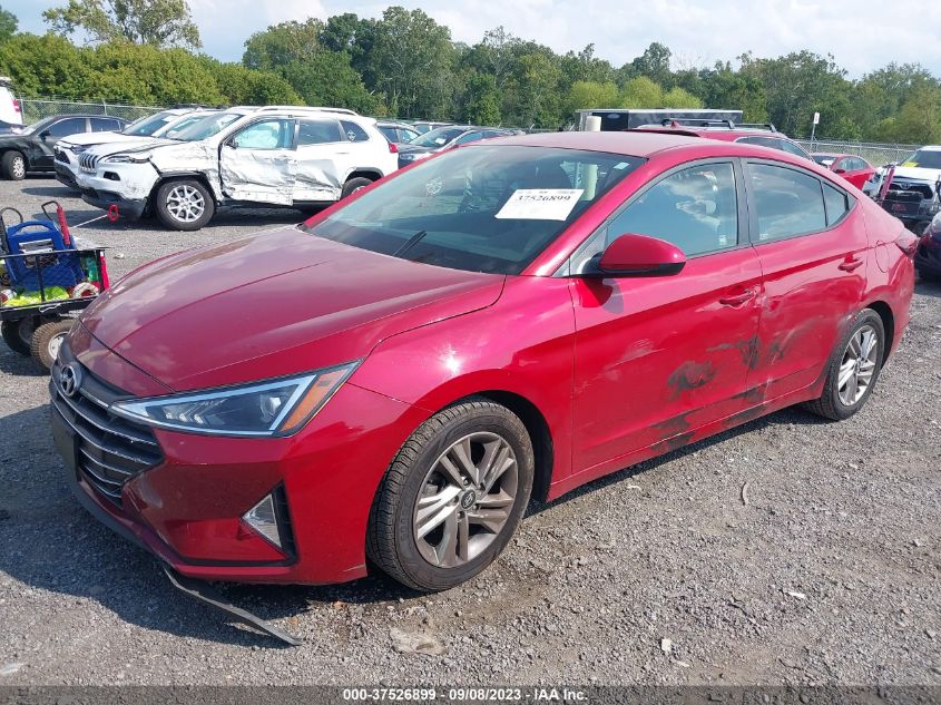 VIN 5NPD84LF2KH411035 2019 HYUNDAI ELANTRA SEL