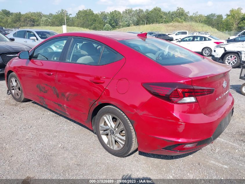 VIN 5NPD84LF2KH411035 2019 HYUNDAI ELANTRA SEL