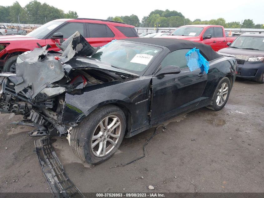 2015 CHEVROLET CAMARO LT - 2G1FD3D38F9138090