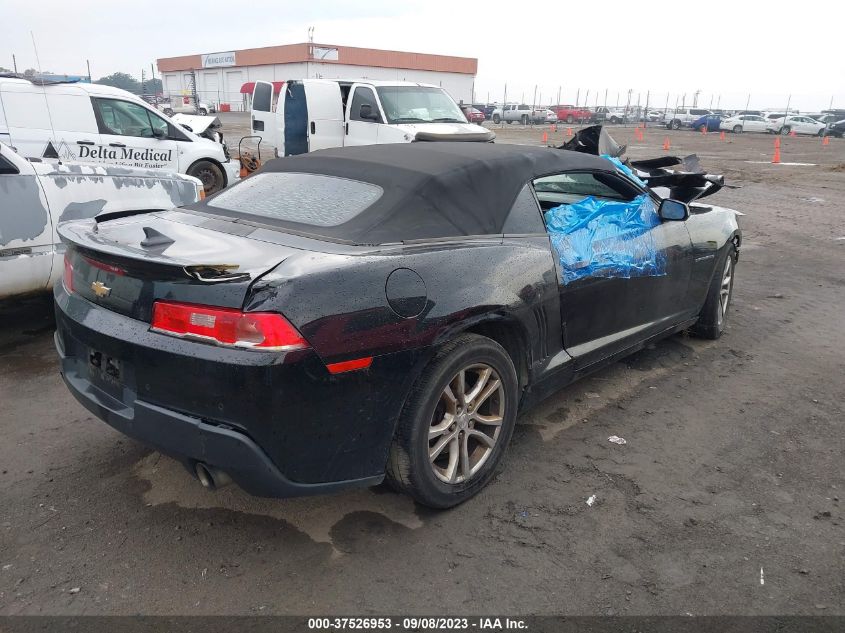 2015 CHEVROLET CAMARO LT - 2G1FD3D38F9138090