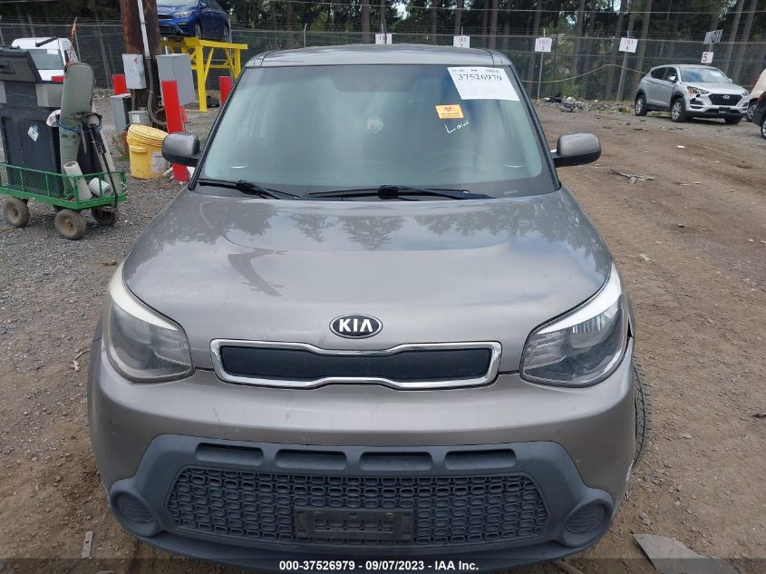 2015 KIA SOUL BASE - KNDJN2A24F7234448