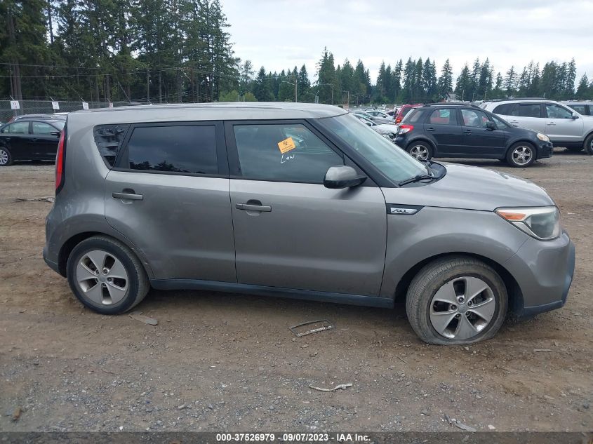 2015 KIA SOUL BASE - KNDJN2A24F7234448