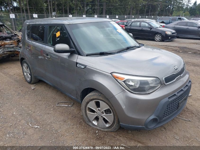 2015 KIA SOUL BASE - KNDJN2A24F7234448