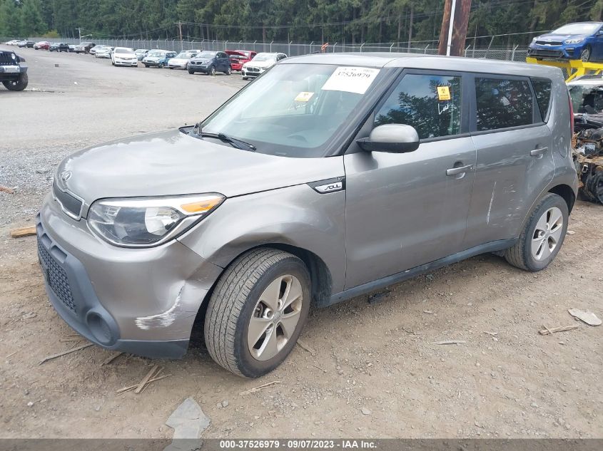2015 KIA SOUL BASE - KNDJN2A24F7234448
