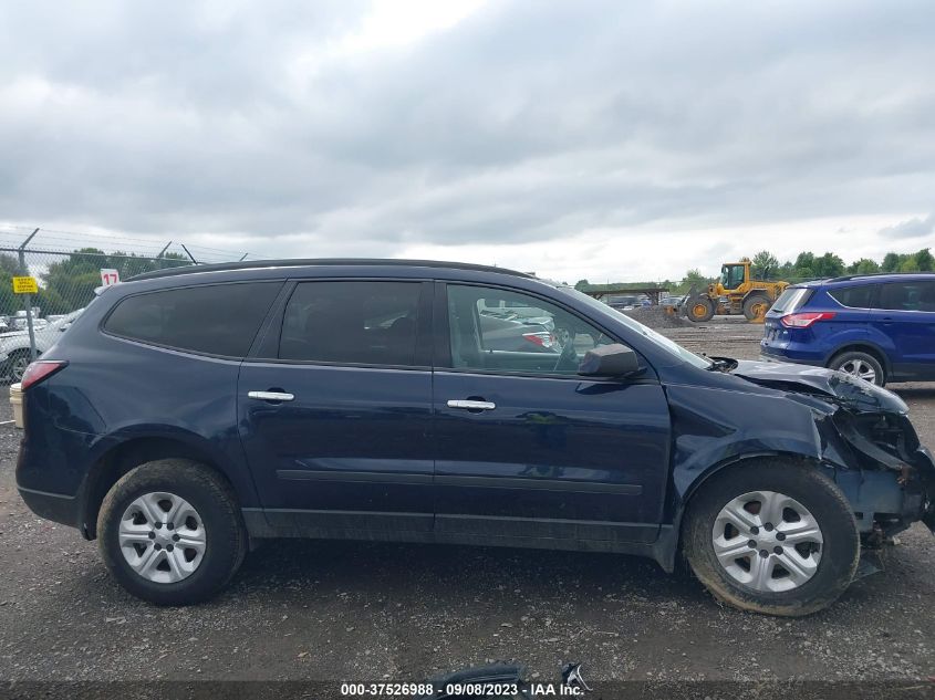 2015 CHEVROLET TRAVERSE LS - 1GNKVFEDXFJ326536