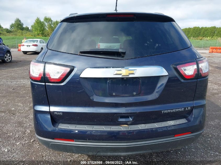 2015 CHEVROLET TRAVERSE LS - 1GNKVFEDXFJ326536