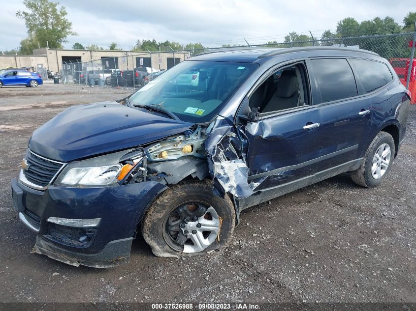 2015 CHEVROLET TRAVERSE LS - 1GNKVFEDXFJ326536