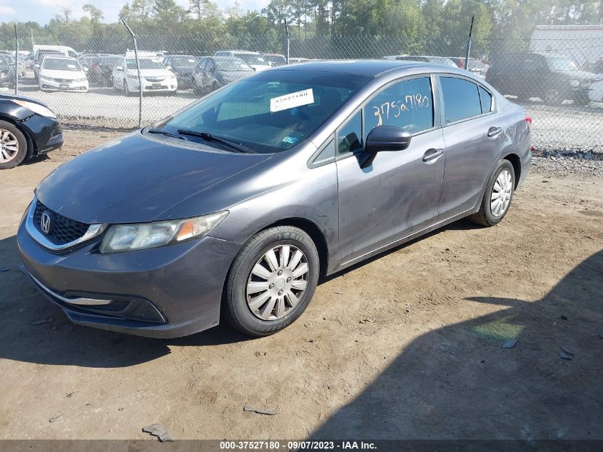 2014 HONDA CIVIC SEDAN LX - 19XFB2F58EE040523