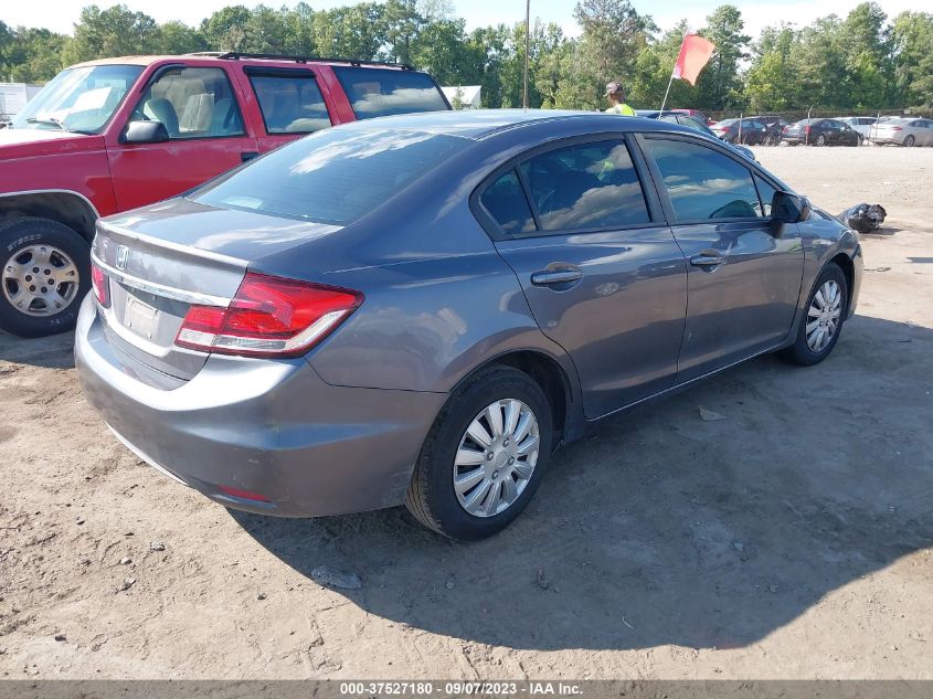 2014 HONDA CIVIC SEDAN LX - 19XFB2F58EE040523