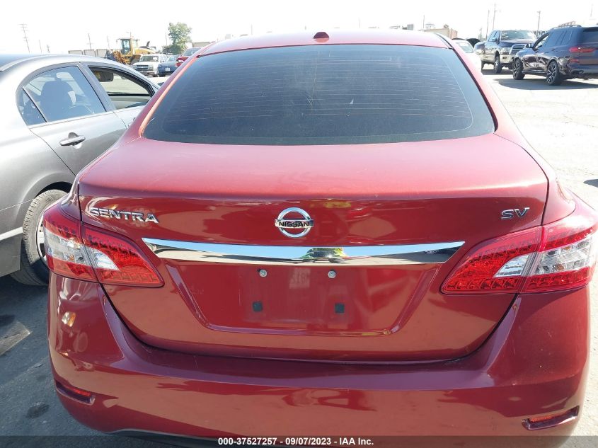 2015 NISSAN SENTRA SV - 3N1AB7AP8FY357804