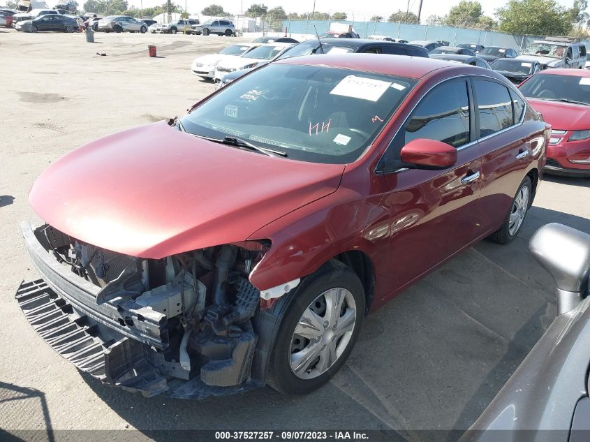 2015 NISSAN SENTRA SV - 3N1AB7AP8FY357804