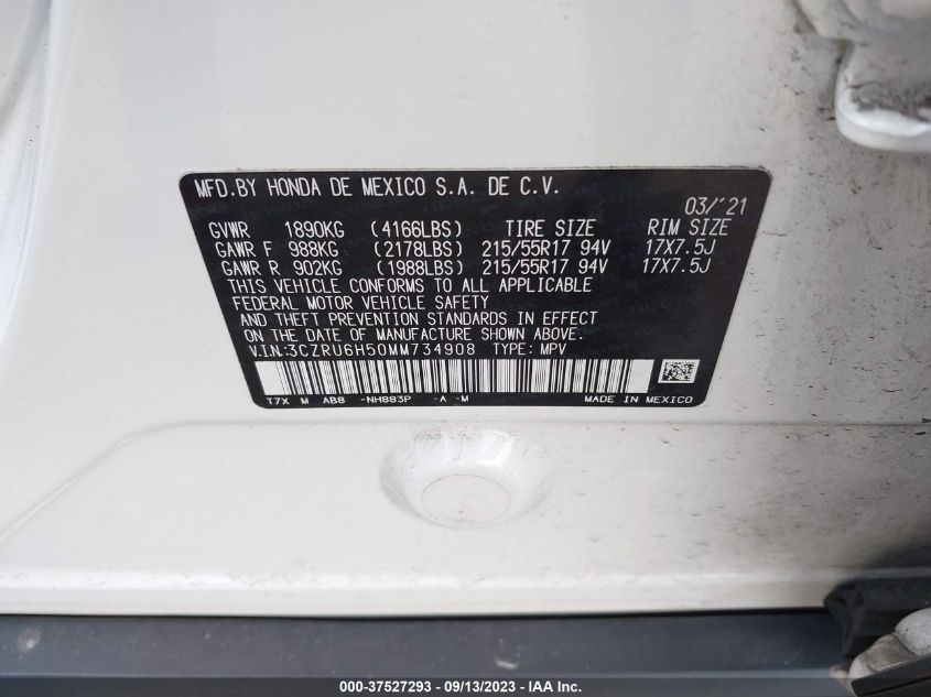 2013 HONDA CR-V LX - 2HKRM4H39DH691166