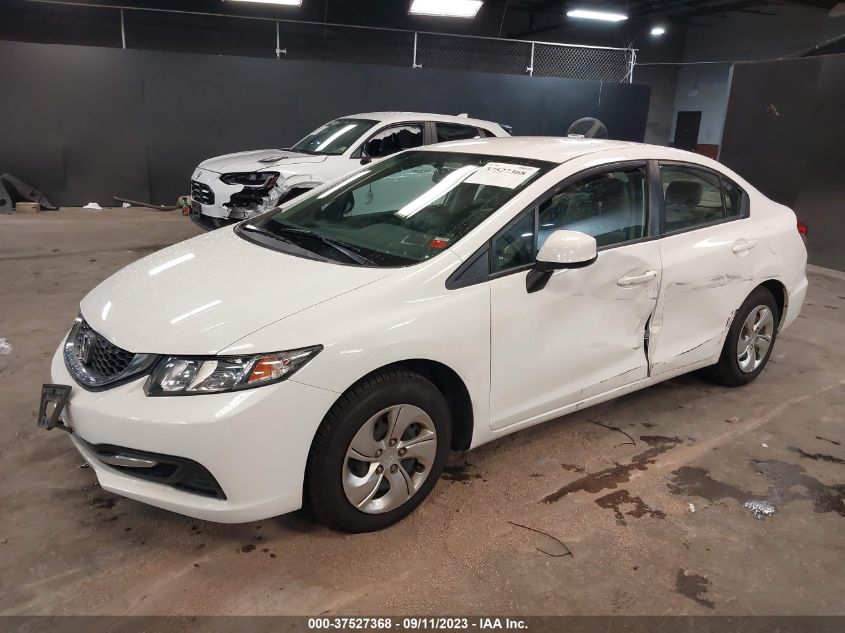 2013 HONDA CIVIC LX - 2HGFB2F56DH600317